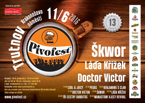plakát Pivofest 2016
